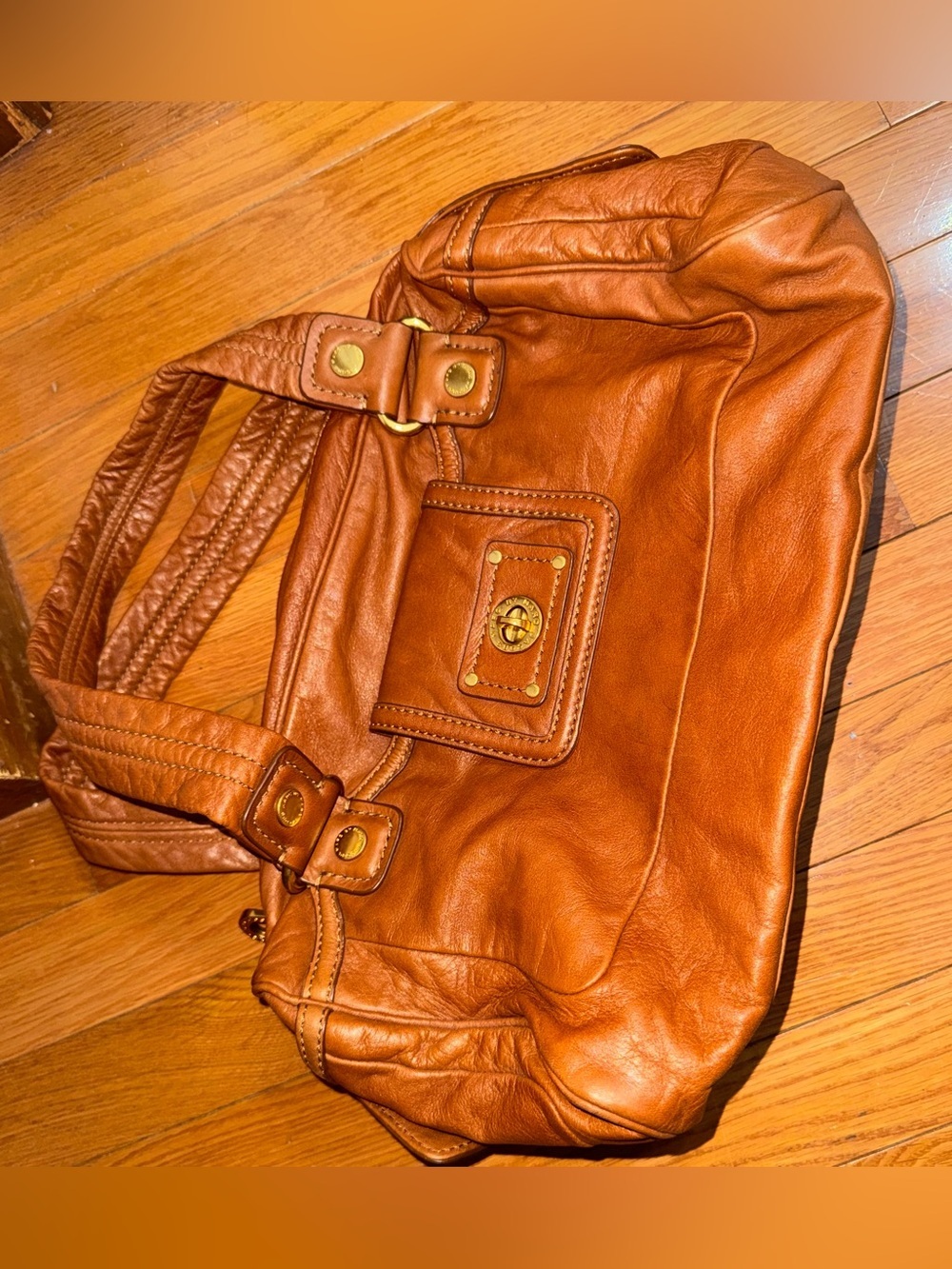 Marc Jacobs Tan Leather Handbag - Picture 12 of 13
